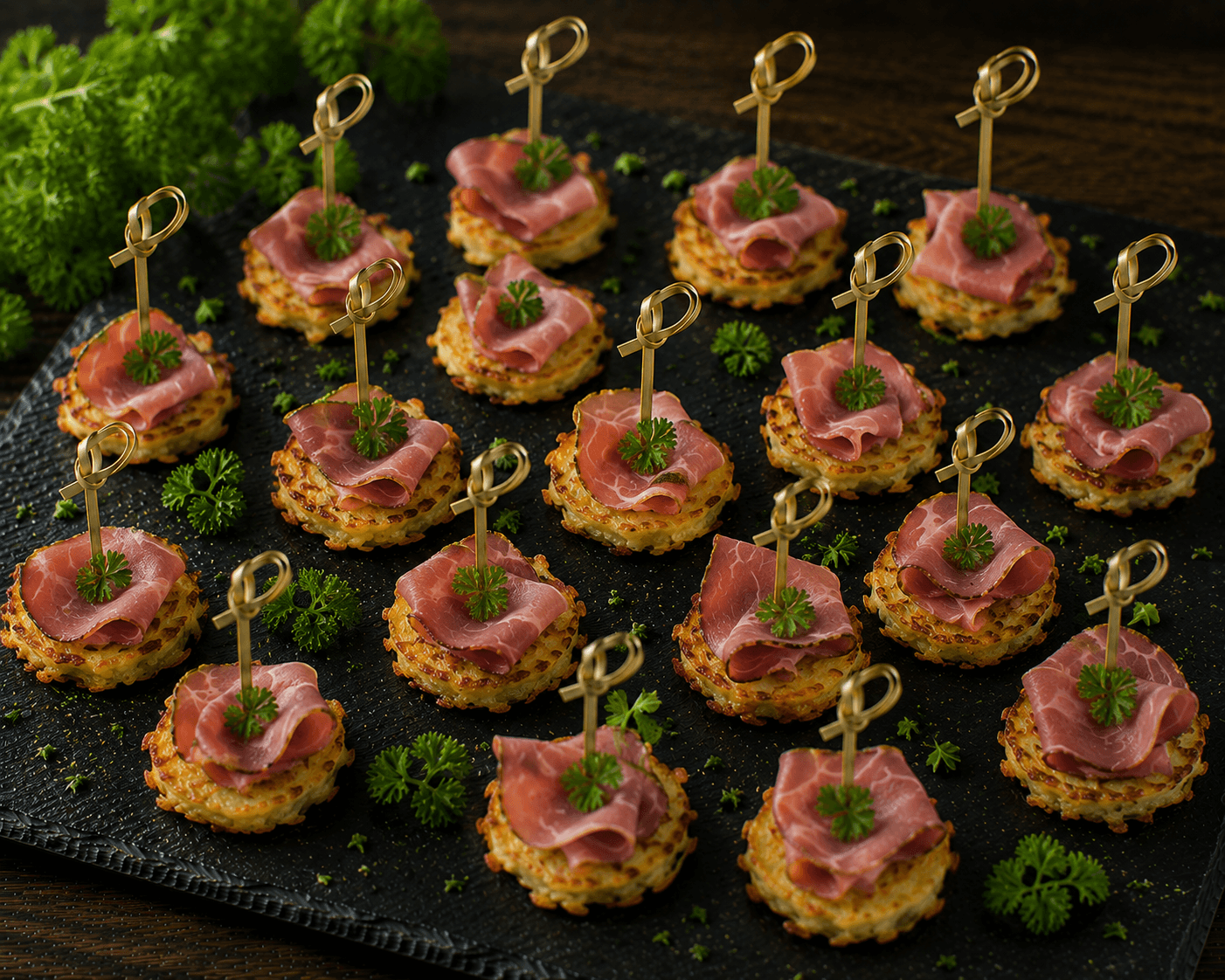 Mini-Rievkoche mit Eifler Schinken